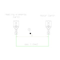 Harness - 1085419115 Harness Motor Earth 1370mm [Electrolux Aeg]